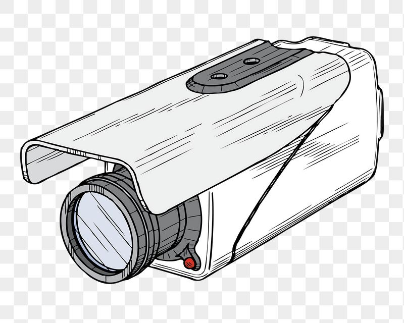 CCTV camera png sticker, transparent | Free PNG - rawpixel