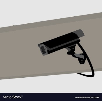 CCTV Camera vector image