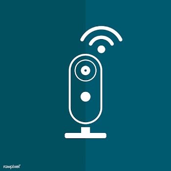 CCTV control in a smart home icon vector | Free stock vector - 534910