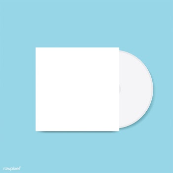 CD cover design mockup vector | Free stock vector - 496478