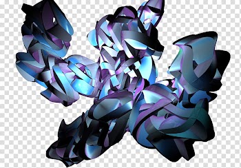 Cd Resource render , purple and blue abstract illustration transparent background PNG clipart