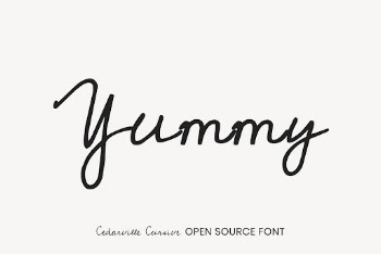 Cedarville Cursive open source font | Free Font Add-on - rawpixel