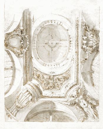 Ceiling Design (ca. 1785) by Giovanni | Free Photo Illustration - rawpixel