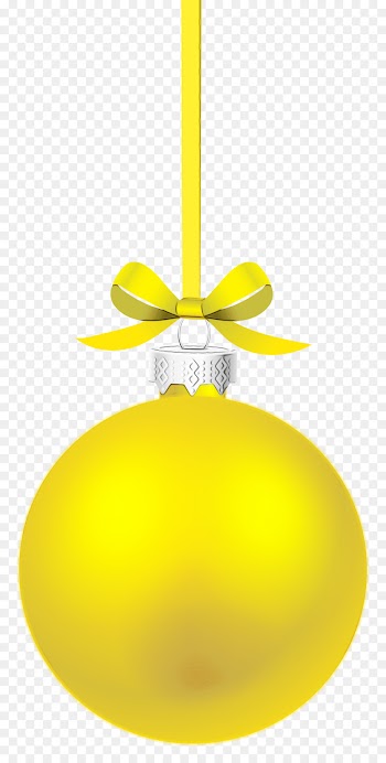 Ceiling Fixture, Yellow, Ceiling, Christmas Ornament PNG