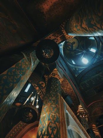 Ceiling Of A Church