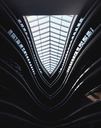 ceiling window design during daytime