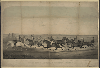 Celebrated American trotting horses / | Free Photo - rawpixel