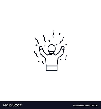 celebration creative icon line from success