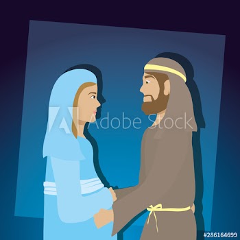 celebration merry christmas manger flat design