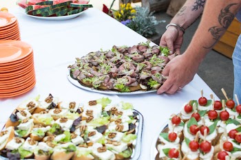 Celebration savory deli food 