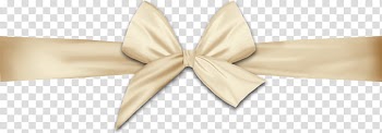 Celebrations Ribbons, beige bow ribbon transparent background PNG clipart
