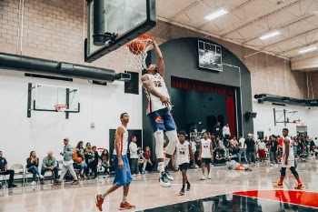 Celebrity vs. local team in Watts