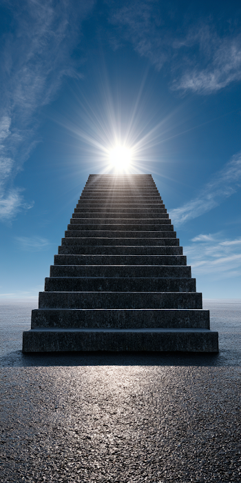 Celestial Staircase to the Sky