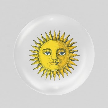 Celestial sun sticker, whimsical art | Free PSD - rawpixel