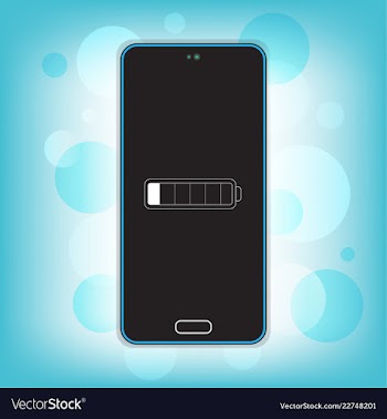Cell phone vector image