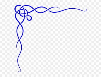 Celtic Blue No Leaf Clip Art At Clker - Corner Designs For Pages