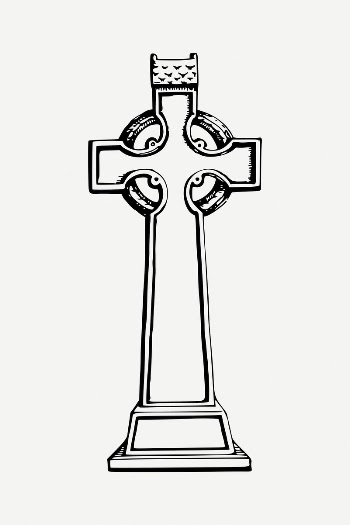 Celtic cross clipart illustration psd. | Free PSD - rawpixel