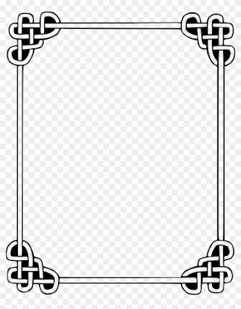 Celtic Knot Border Clip Art Car Pictures 3ywssg Clipart - Simple Celtic Knot Border