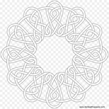 Celtic knot Coloring book Celts Mandala - Islamic Facebook Cover Template For Ramadan 