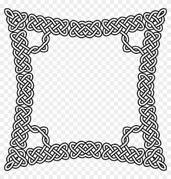 Celtic Knot Frame 5 - Celtic Heart Frame Png