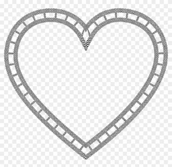 Celtic Knot Heart - King And Queen Of Hearts Wedding Clipart