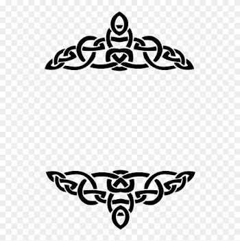 Celtic Love Knot Clip Art For Kids - Celtic Border