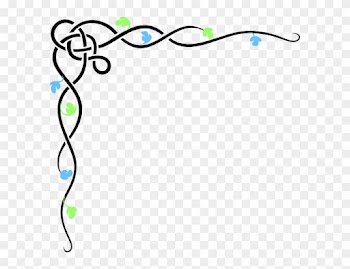 Celtic Vine Svg Clip Arts 600 X 567 Px - Border Design For Invitation Card