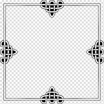 Celts Frames Graphic design Drawing, celtic transparent background PNG clipart