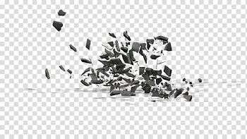 Cement Collapse , gray abstract art transparent background PNG clipart