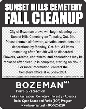 Cemetery | City Of Bozeman
