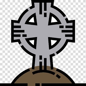 Cemetery Funeral Icon, cemetery transparent background PNG clipart