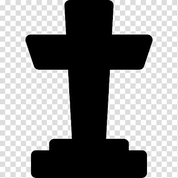 Cemetery Headstone Grave Christian cross, graveyard transparent background PNG clipart