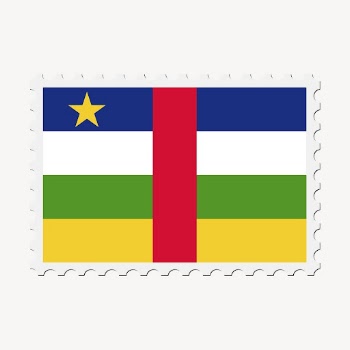 Central African Republic flag collage | Free PSD - rawpixel