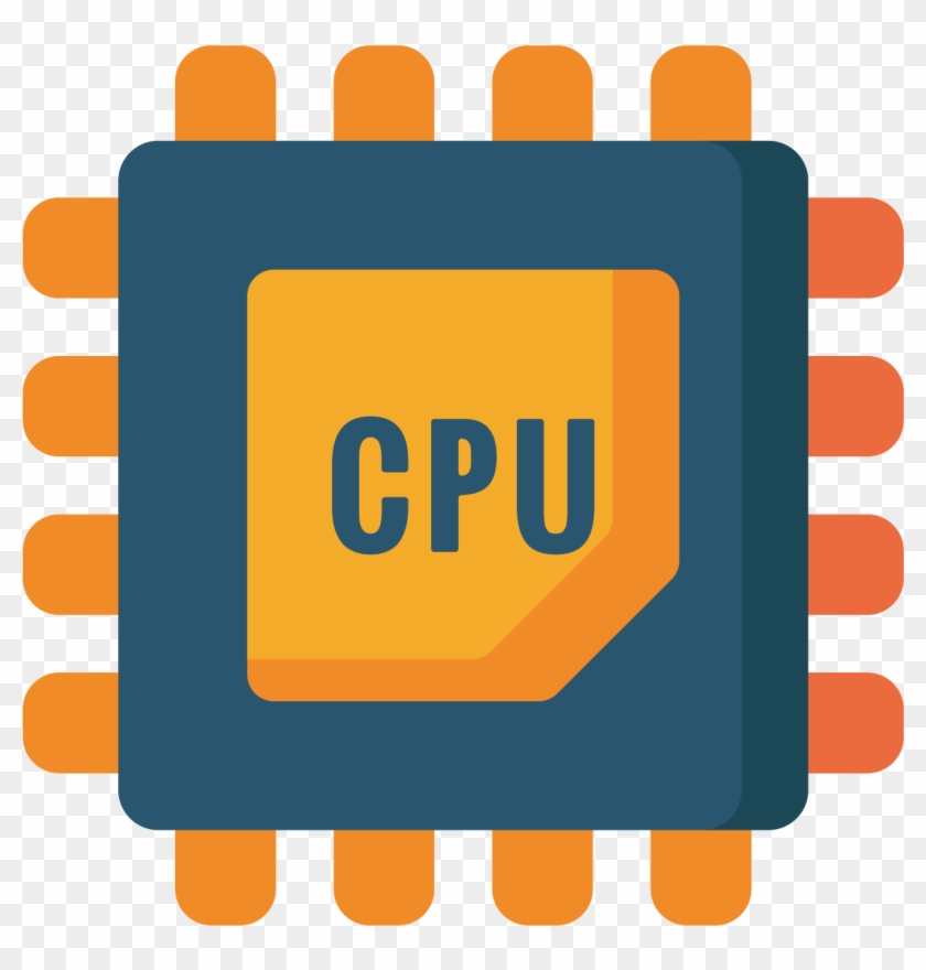 Central Processing Unit Scalable Vector Graphics Icon - Cpu Icon Png