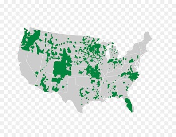 CenturyLink Map Internet Level 3 Communications Dish Network - map 