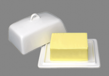 Ceramic Butter Dish transparent PNG - StickPNG