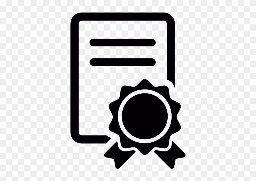 Certificate Diploma Vector - Certificate Icon Png