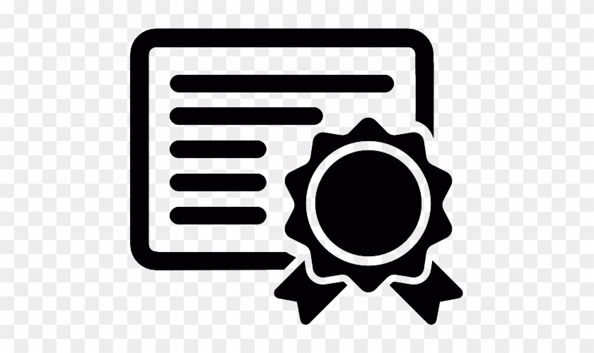 Certificate Icon - Professional Certificate Icon