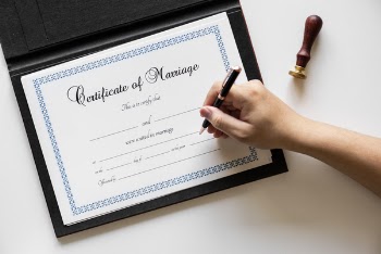 Certificate of Marriage