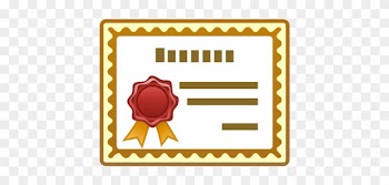 Certification Clipart - Transparent Certificate Clip Art