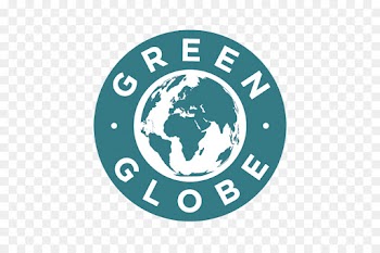 Certification, Green Globe Company Standard, Sustainability, Turquoise, Logo PNG
