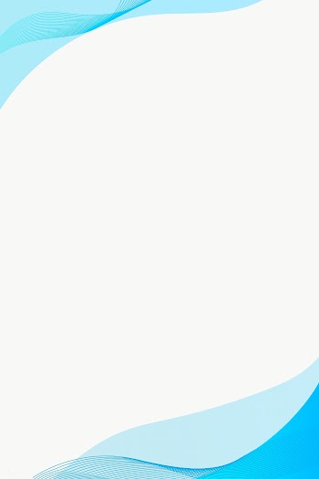 Cerulean blue curve frame template design element | Free  transparent png - 2346078