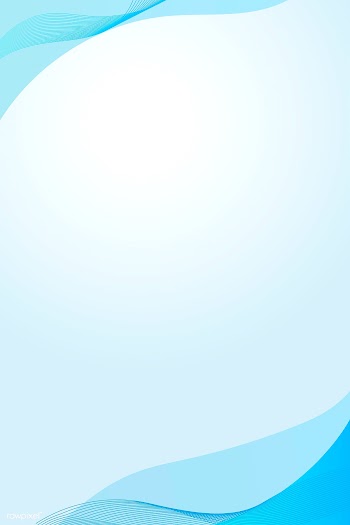 Cerulean blue curve frame template vector | Free  vector - 2346073