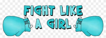 Cervical Cancer Ribbon Clip Art - Fight Like A Girl Ovarian Cancer