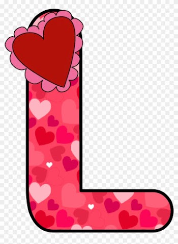 Ch B *✿* Alfabeto Corazon De Kid Sparkz - Alphabet Clipart Heart