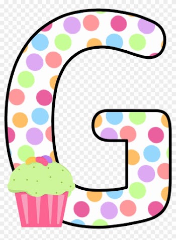 Ch B *✿* Alfabeto Cupcake De Kid Sparkz - Alfabeto Cupcake