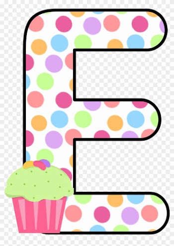 Ch B *✿* Alfabeto Cupcake De Kid Sparkz - Alphabet