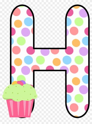 Ch B *✿* Alfabeto Cupcake De Kid Sparkz - Cupcake Letter B