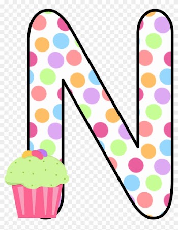 Ch B *✿* Alfabeto Cupcake De Kid Sparkz - Cupcakes Letters Clip Art