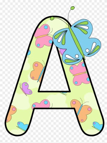 Ch B *✿* Alfabeto Mariposas De Kid Sparkz - Alphabet Clip Art